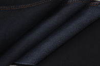 tessuto nero di Chambray del denim del cotone di 9.5oz 78% per i jeans scarni della donna