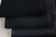tessuto nero di Chambray del denim del cotone di 9.5oz 78% per i jeans scarni della donna