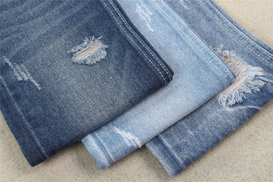 14 once, 100% cotone, peso pesato, tela de mezclilla cruda, materiale di jeans de mezclilla