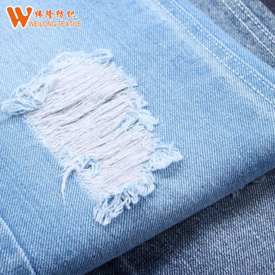 Denim pesante 100% del cotone di 14 Oz Jean Fabric