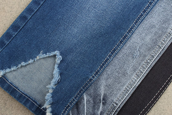 Elastam del cotone del tessuto del denim delle blue jeans dell'indaco poli per la fabbrica dell'indumento