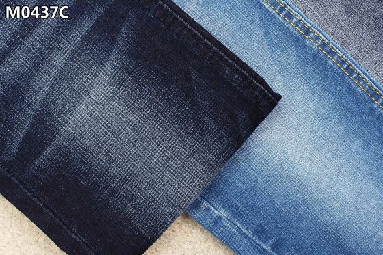 Prezzo buono Tessuto del denim dell'elastam del poliestere del cotone del blu di indaco con il leggero materiale dei jeans delle donne del ringrosso in linea