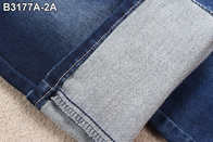 Strati tricottare falsi del tessuto della saia del denim da 9,5 once i doppi allungano il materiale dei jeans