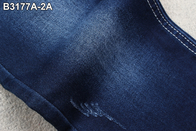 La falsificazione di mercerizzazione del tessuto del denim di allungamento di 9,5 Oz ha tricottato blu scuro