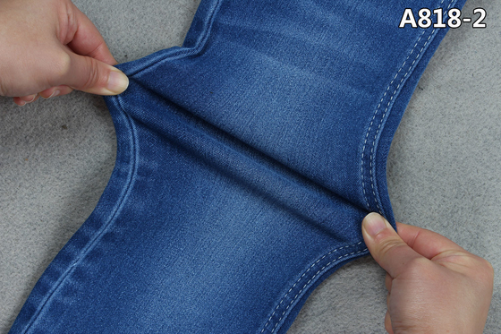 4/1 di blu molle del pareggiatore del tessuto del denim del raso + parte nera per i jeans dei bambini
