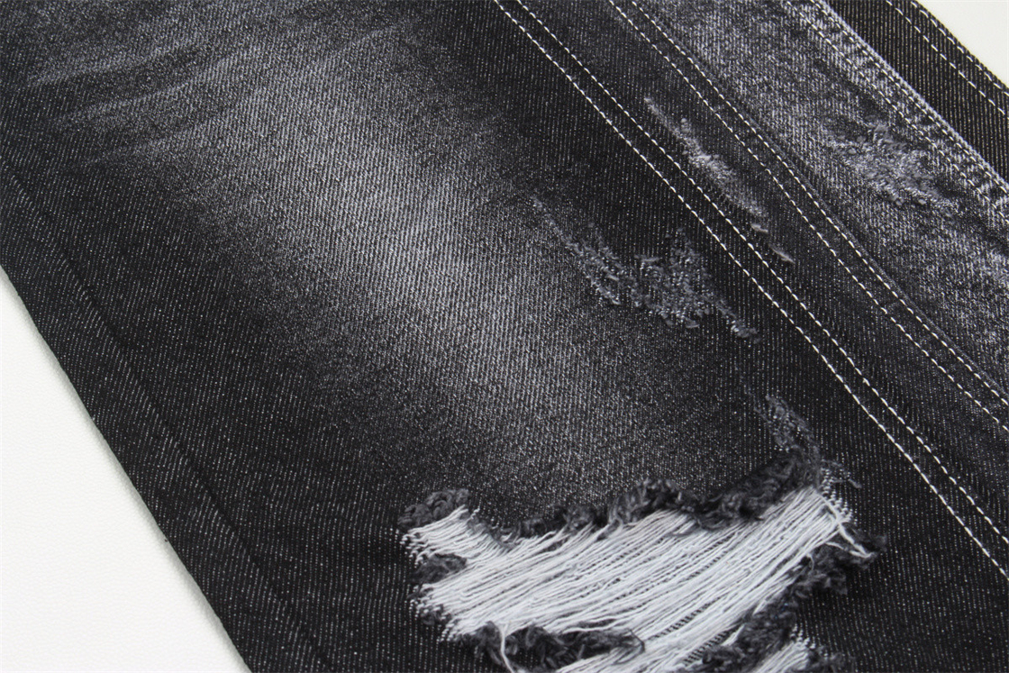 11.5 oz 100% cotone stoffa denim zolfo nero tessuto per uomo donna jeans materiale non tessuti elastici tessuto