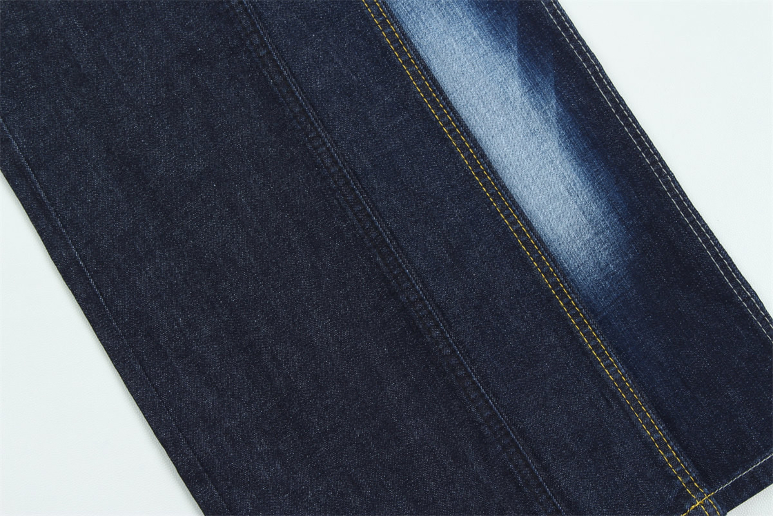 Colore veloce non sbiadito Alto allungamento cotone spandex tessuto denim per jeans
