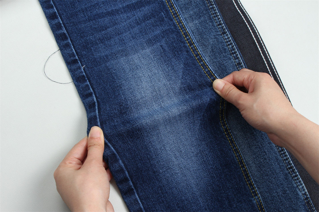 12 oz Super pesante tessuto di denim per uomo Jeans bella curvatura Slub basso allungamento