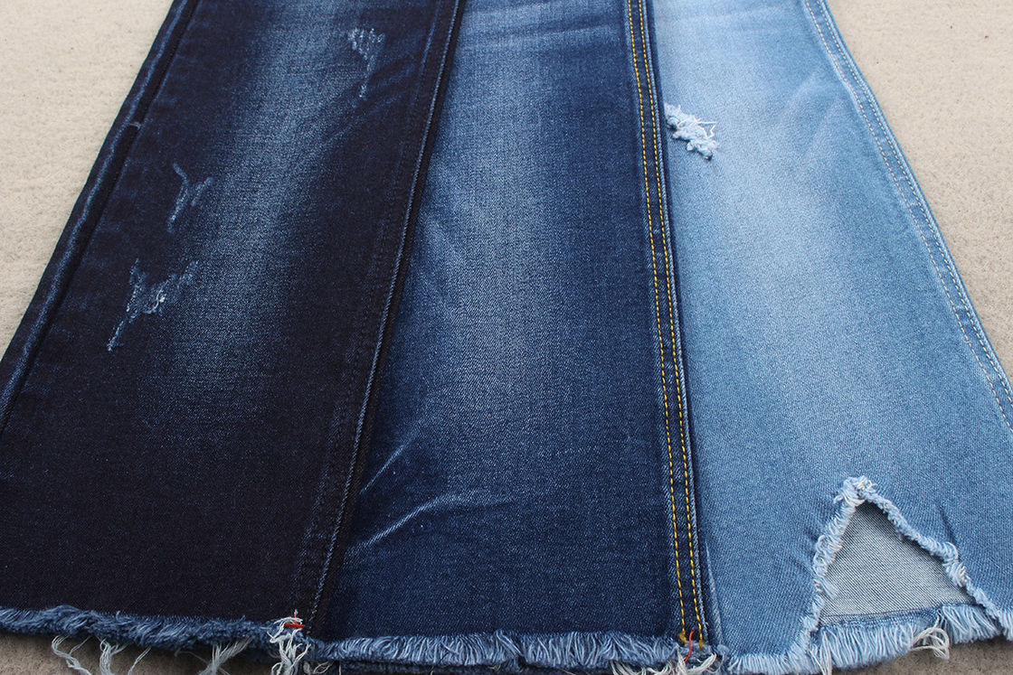 Tessuto organico 10,5 del denim di Oz di alto allungamento del cotone per i jeans degli uomini