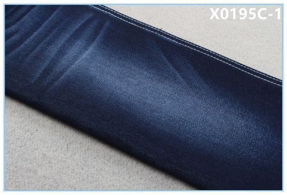 12.3oz 61 Ctn 39 Poly Grey Backside Cotton Polyester Denim Fabrics For Jeans Hot Pants