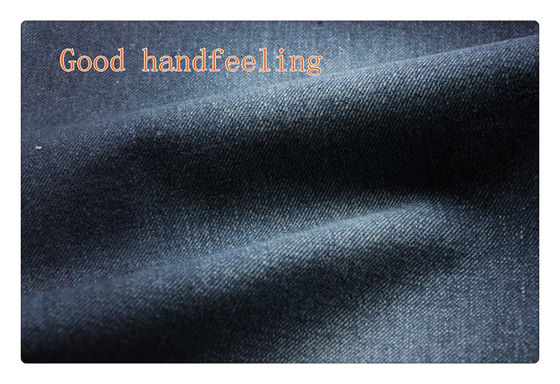 90 cotton 10 polyster 12.5oz dark indigo Raw Denim Fabric For Overalls Jeans