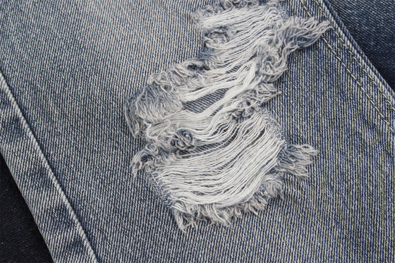 12.5 Once 190 cm 100% Cotton Super Indigo Blue Denim Jeans Fabric