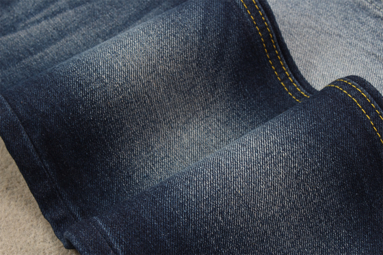 12.5 Once 190 cm 100% Cotton Super Indigo Blue Denim Jeans Fabric