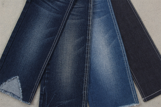 11 una volta che materia tessile del tessuto del denim di allungamento del cotone dei jeans