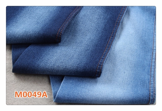 Tessuto del denim dei jeans di Elastane del cotone del blu di indaco 9,2 once