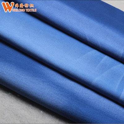 Produttori viscosi blu Colourful del tessuto del denim di allungamento del cotone
