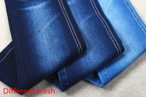Stile del ringrosso dell'elastam del rayon di allungamento di Eco poli del denim del cotone amichevole del tessuto