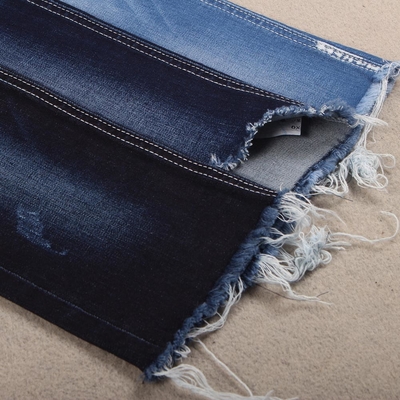 Colore blu scuro eccellente di sbozzimatura del tessuto del denim di allungamento di Repreve del ringrosso