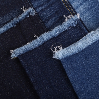 Il tessuto tinto del denim di allungamento dell'elastam del cotone del filato ha personalizzato il colore