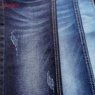 Prezzo buono Tessuto fresco del denim di allungamento dei jeans delle donne con colore blu scuro del chiaro ringrosso del filo di ordito in linea