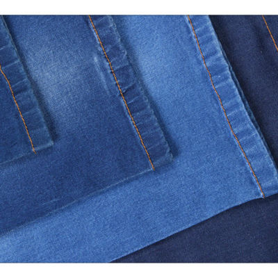 Prezzo buono L'indaco ha stampato l'elastam organico del cotone 2% del tessuto 98% del denim per l'indumento in linea