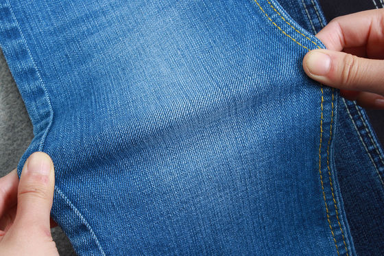 Prezzo buono Tessuto 11,2 del denim di allungamento di Oz con i jeans laterali posteriori del nero del ringrosso in linea