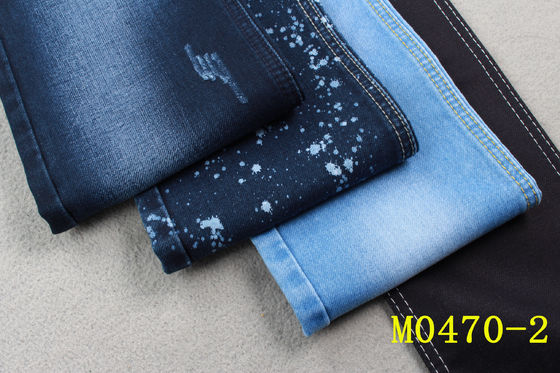 Prezzo buono il tessuto del denim di doppio strato 12oz come tricotta il tessuto irregolare 58/59