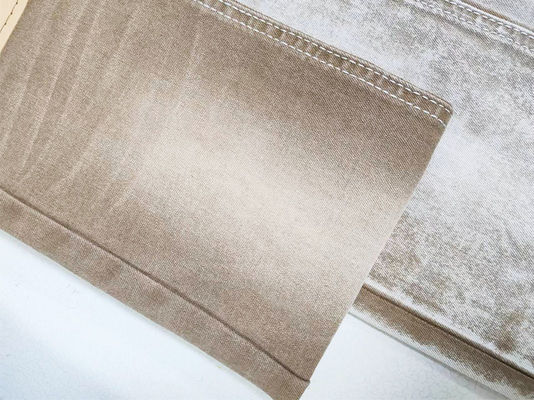 Prezzo buono Tissu di denim leggero e colorato in khaki in linea