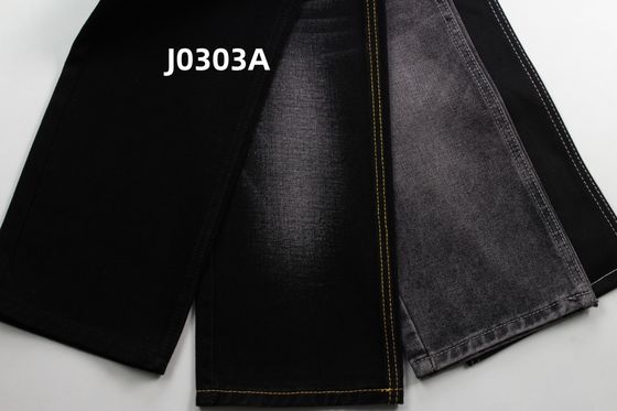 Prezzo buono Vendita a caldo 11,5 oz zolfo nero rigido tessuto denim per jeans in linea