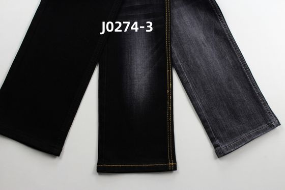 Prezzo buono Al dettaglio 10 Oz Warp Slub High Stretch Black Backside Tessuto in denim per jeans in linea