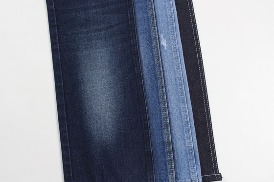 Prezzo buono Maglieria 100% di cotone blu scuro tessuti rigidi denim per lavoratore in linea