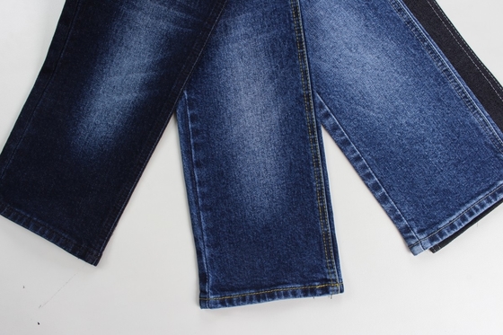 2024 vendita calda 12,5 oz blu scuro stretch tessuto denim per jeans