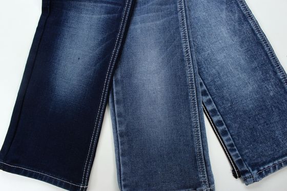 Prezzo buono 11.5 Oz Blu E Blu Sul retro doppio strato Stoffa di jeans denim in linea