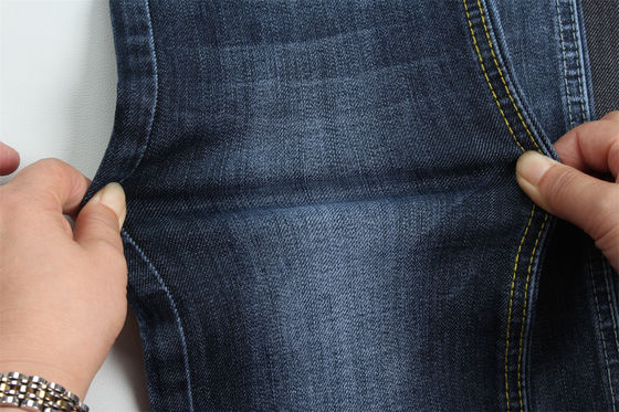 Prezzo buono 11.8-12 Oz Warp Slub Jeans Tessuto Per Uomo Jeans Low Stretch Per Uomo India Mercato Stile Cina fabbrica a Guangdong in linea