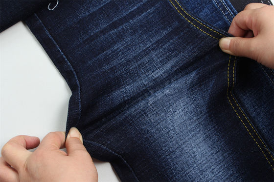 Prezzo buono 11.8 Oz Cross Slub Jeans Tessuto Per Uomo Jeans High Stretch Per Uomo India Mercato Stile Cina Fabbrica In Guangdong in linea