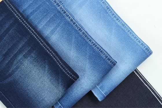 Prezzo buono 5000 metri 9 Oz Warp Slub Jeans Denim Tessuto Blu Scuro in linea