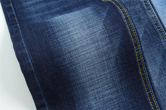 Prezzo buono 10.8 Una volta di suprema qualità crosshatch slub stretch denim tessuto per uomini jeans in linea