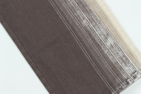 Prezzo buono Color marrone 10 una volta alta estensione tessuto di denim per jeans da donna in linea