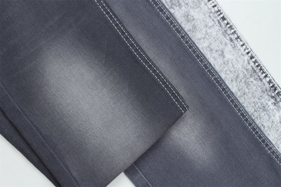 Prezzo buono Colore grigio scuro Stretch Slub Tessuto denim per jeans in linea