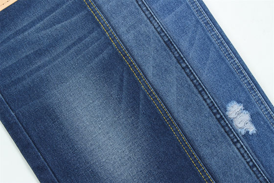 10 oz di stoffa denim rigida 100% C per il marchio Stile jeans Boyfriend Stile Soft Handfeel Super Blu scuro Colore