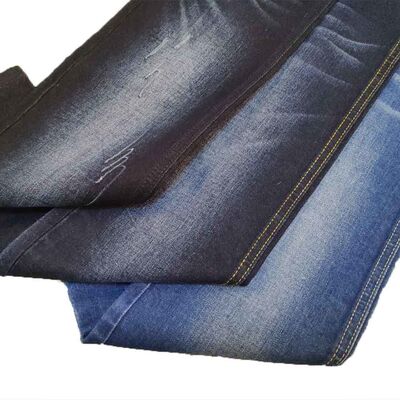 Prezzo buono Prezzi economici di tessuto denim cotone poliestere per materiale di pantaloni jeans in linea