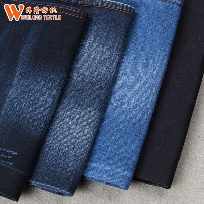 Prezzo buono 65% Cotone 35% Poliestere Jeans in Denim Slub di Cotone da 10,5 oz in linea