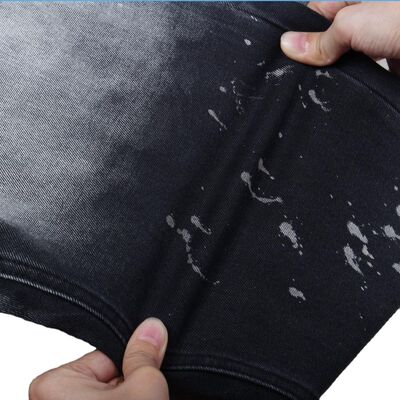 Prezzo buono Nero Nero 170 cm comfort Stretch cotone poliestere spandex jeans stoffa in linea