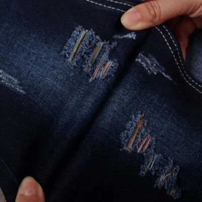 Prezzo buono Tessuto Denim di Cotone Spandex Warp Slub Colorato per Jeans in linea
