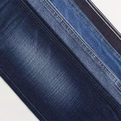 Prezzo buono Meno di 2 dollari 190 cm 11 oz crosshatch slub stretch stoffa di denim in linea