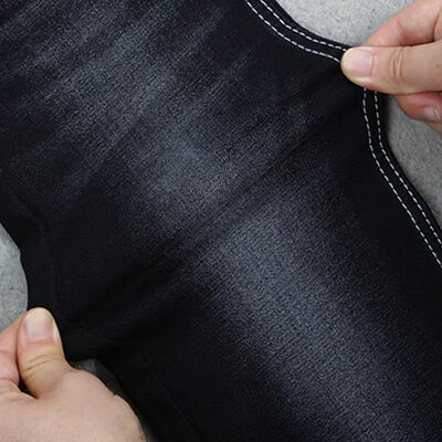 Prezzo buono 10oz Super Stretch Black Denim Legging Skinny Jeans tessuto per ingrosso in linea