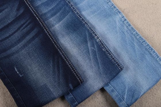 Prezzo buono tessuto del denim dell'elastam del poliestere del cotone di allungamento di 9.7oz 329gsm per i jeans del bambino delle donne in linea