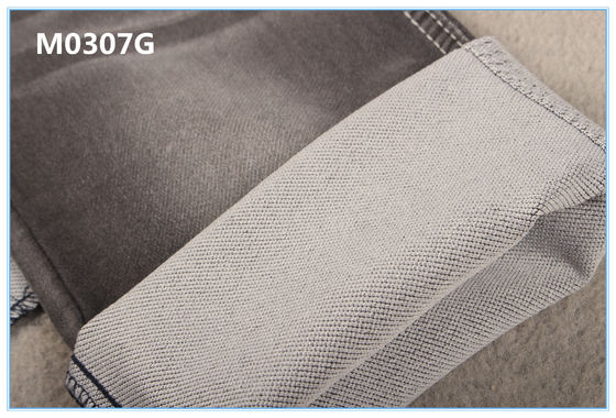 Finitura normale tessuto di denim a maglia 7.5oz doppio strato tessuto