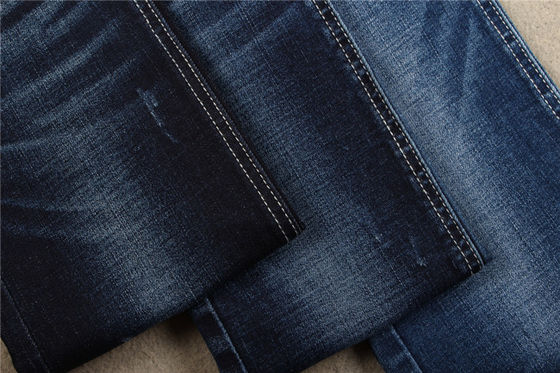Prezzo buono Materiale elastico dei jeans del tessuto del denim del Crosshatch del poliestere del cotone 28% dell'indaco 10oz 70% in linea