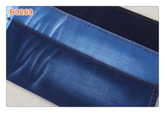 Prezzo buono tessuto Stretchable del denim del raso dei jeans di 69%Cotton 8.5oz per i bambini delle donne in linea